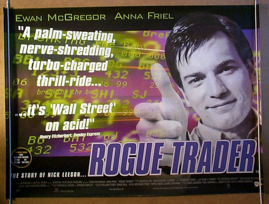 Rogue Trader  Original Quad Movie Poster  