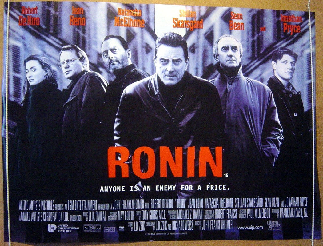 Ronin  Original Quad Movie Poster  