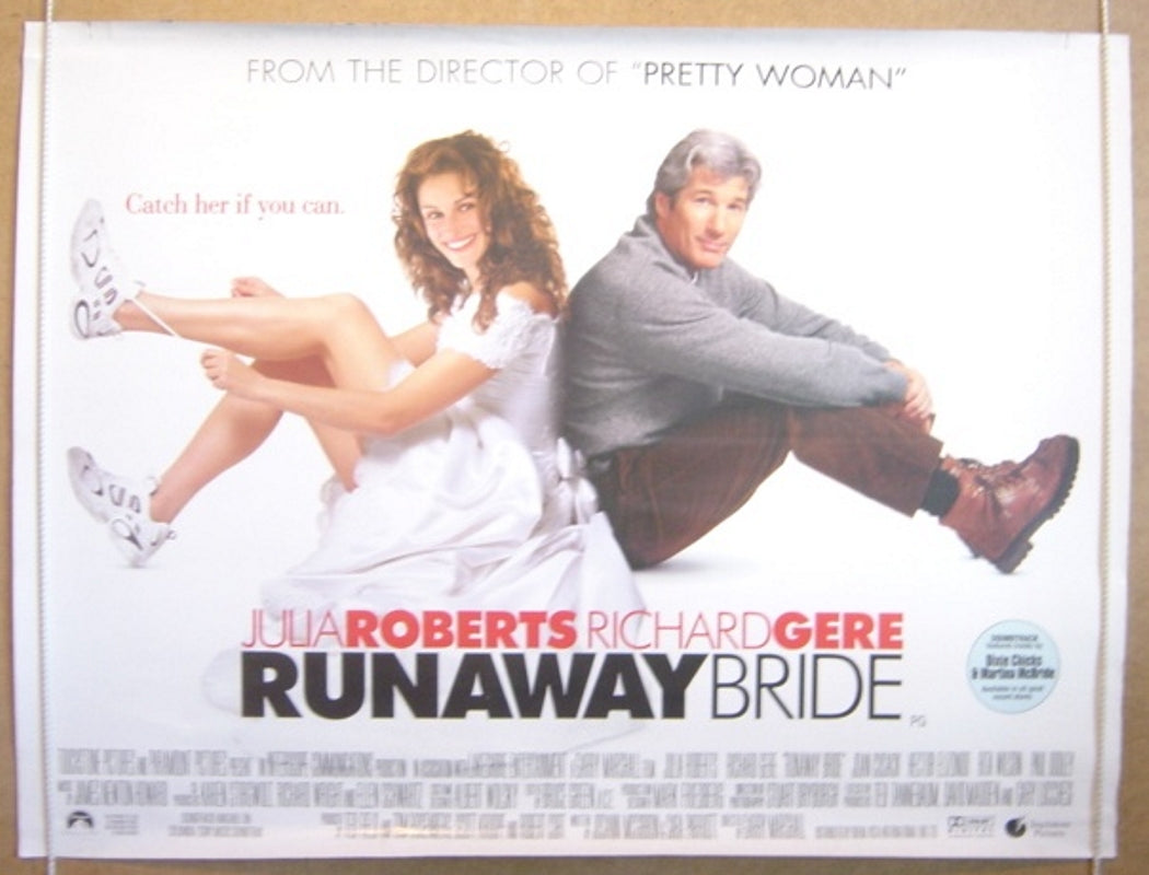 Runaway Bride  Original Quad Movie Poster  