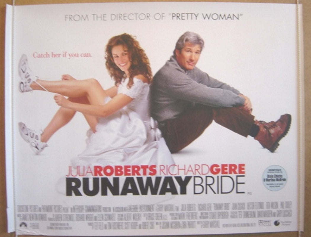 Runaway Bride  Original Quad Movie Poster  