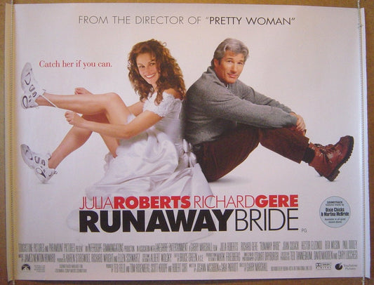 Runaway Bride  Original Quad Movie Poster  