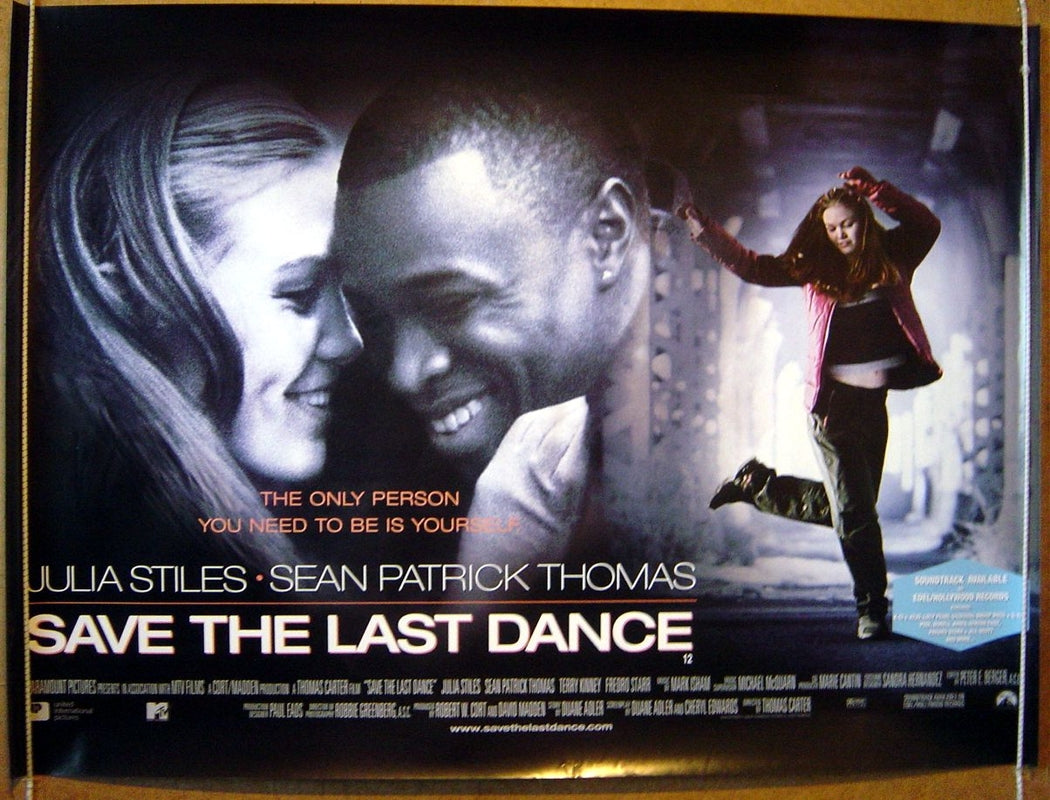 Save The Last Dance  Original Quad Movie Poster  