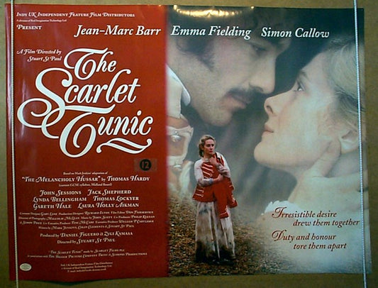 The Scarlet Tunic  Original Quad Movie Poster  