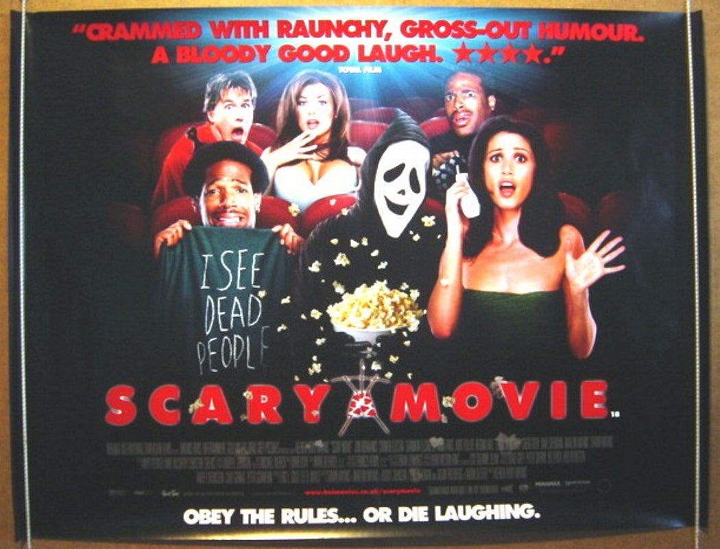 Scary Movie  Original Quad Movie Poster  