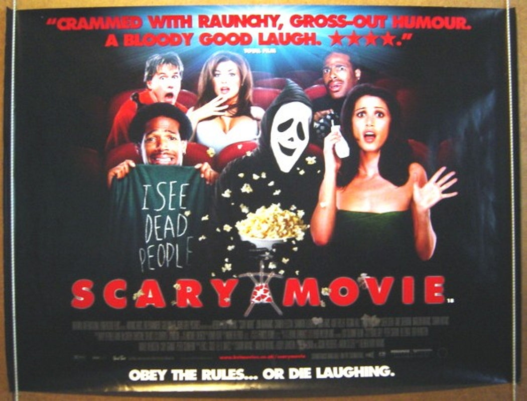 Scary Movie  Original Quad Movie Poster  