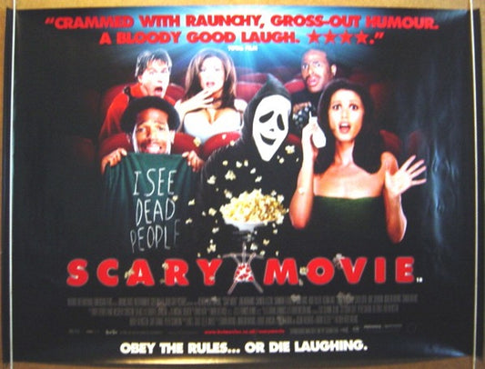 Scary Movie  Original Quad Movie Poster  