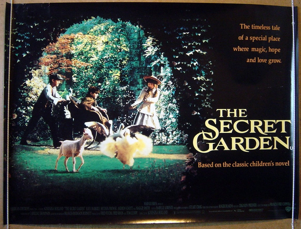 The Secret Garden  Original Quad Movie Poster  