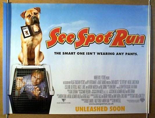 See Spot Run  (Teaser)  Original Quad Movie Poster  