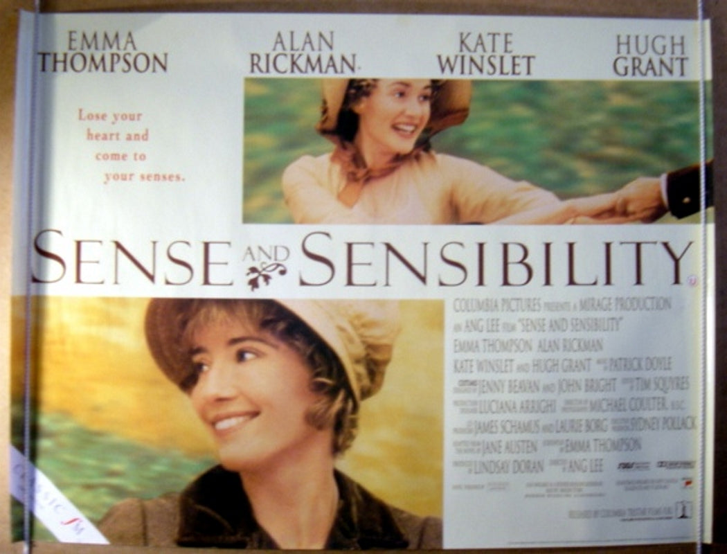 Sense And Sensibility  Original Quad Movie Poster  