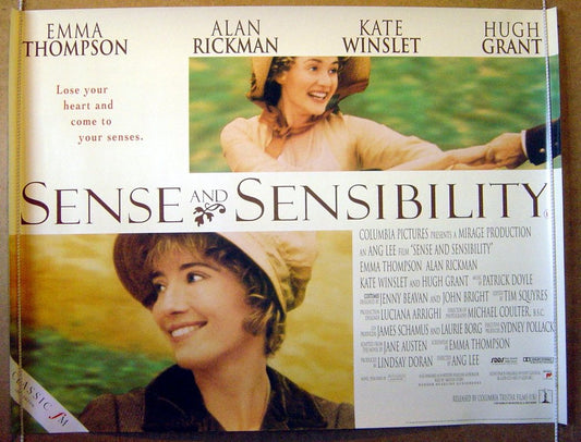 Sense And Sensibility  Original Quad Movie Poster  