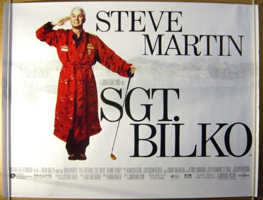 Sgt. Bilko  Original Quad Movie Poster  