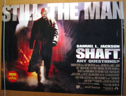 Shaft  Original Quad Movie Poster  