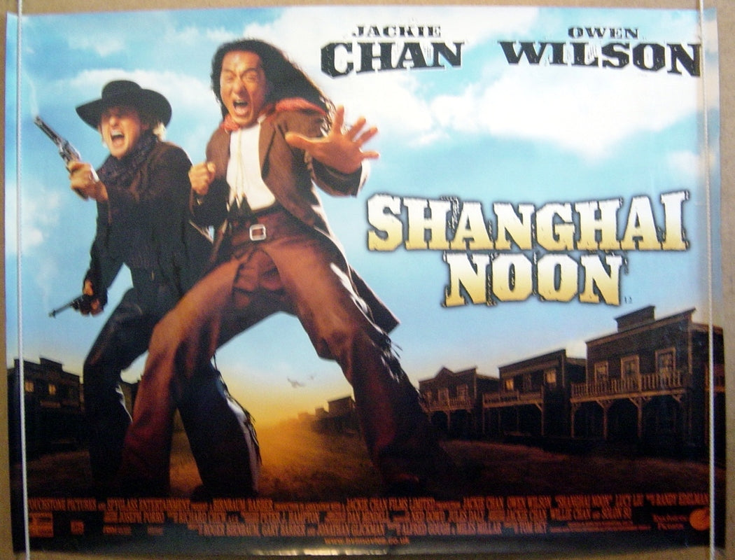 Shanghai Noon  Original Quad Movie Poster  