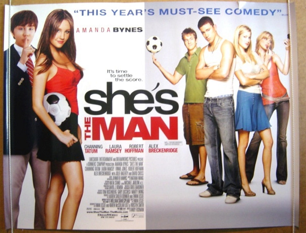 She's The Man  Original Quad Movie Poster  