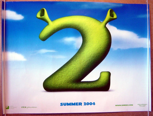 Shrek 2  (Teaser)  Original Quad Movie Poster  