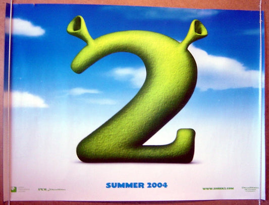 Shrek 2  (Teaser)  Original Quad Movie Poster  