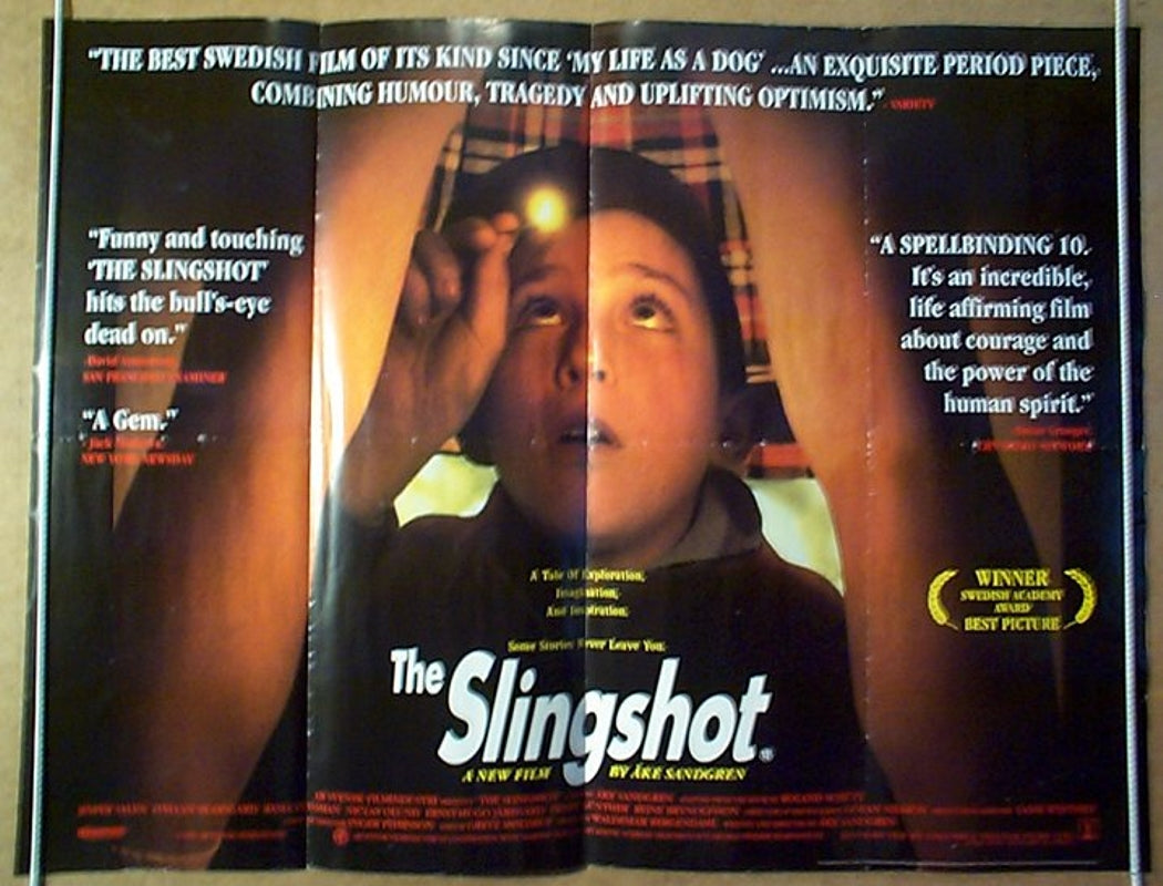 The Slingshot  Original Quad Movie Poster  