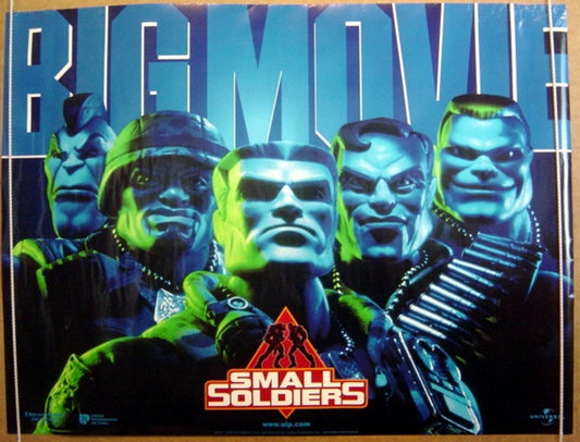 Small Soldiers  (Teaser)  Original Quad Movie Poster  