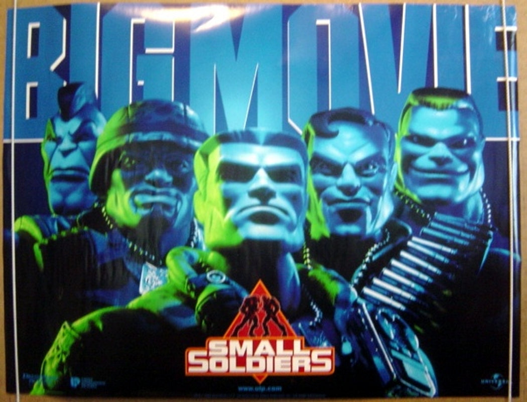 Small Soldiers  (Teaser)  Original Quad Movie Poster  