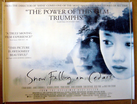 Snow Falling On Cedars  Original Quad Movie Poster  