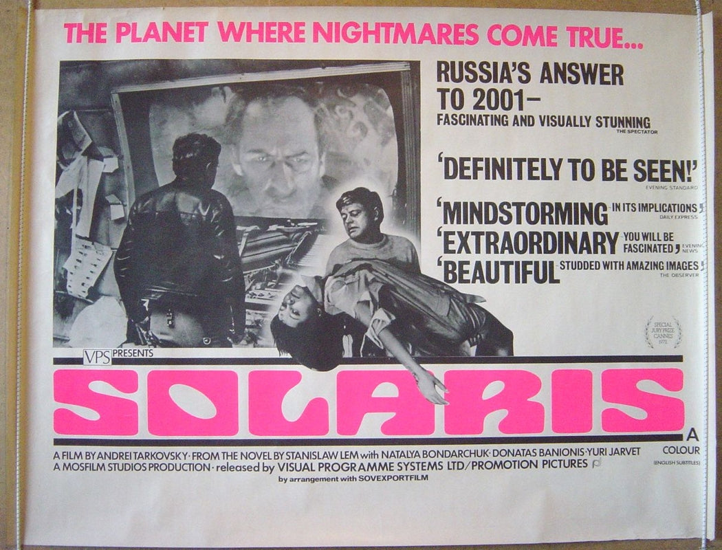 Solaris Original British Quad Poster - Movie Poster