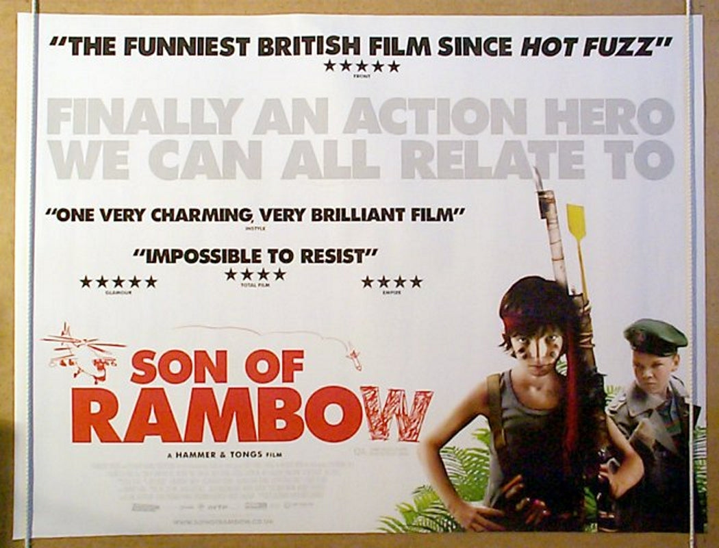 Son Of Rambow  Original Quad Movie Poster  