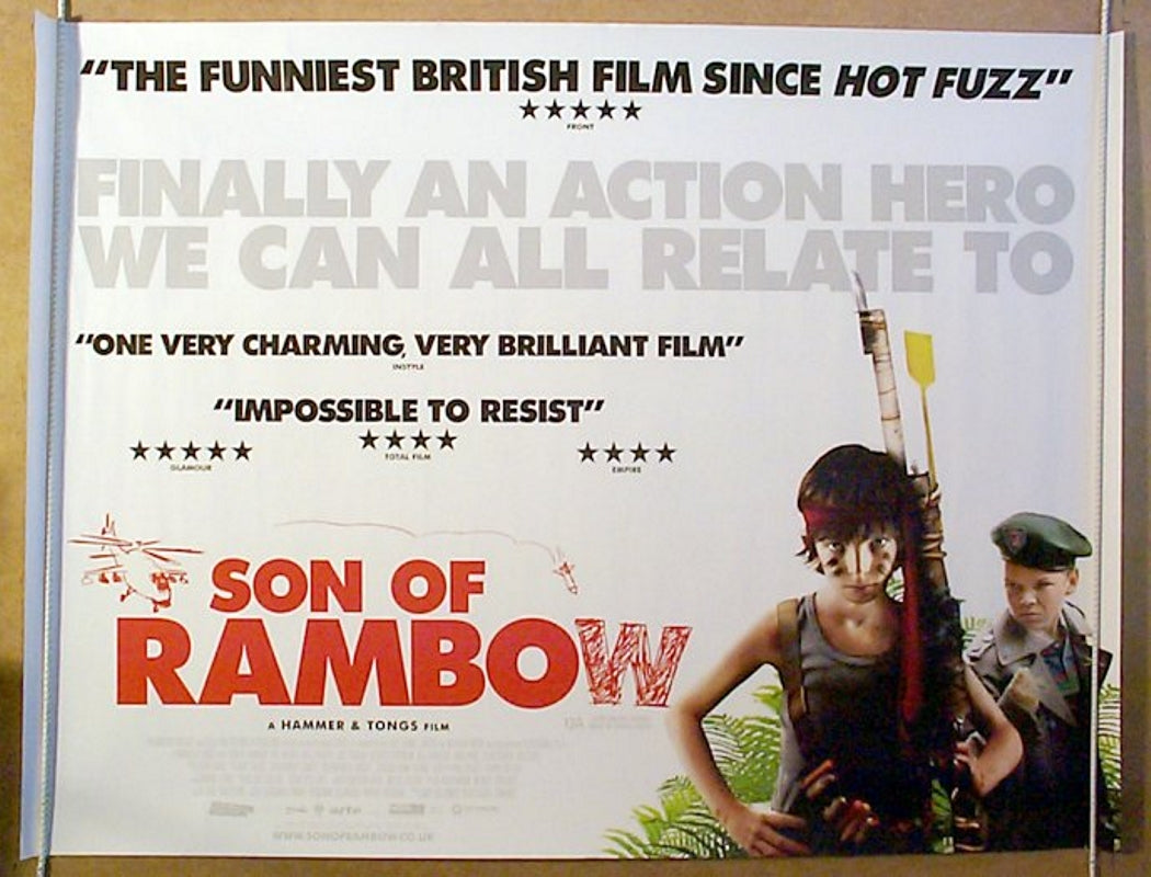 Son Of Rambow  Original Quad Movie Poster  