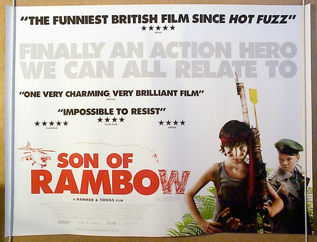 Son Of Rambow  Original Quad Movie Poster  