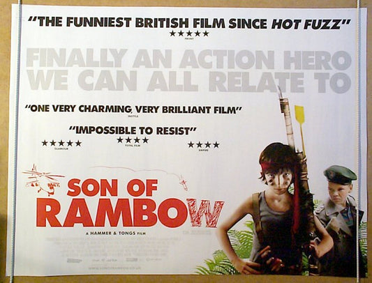 Son Of Rambow  Original Quad Movie Poster  