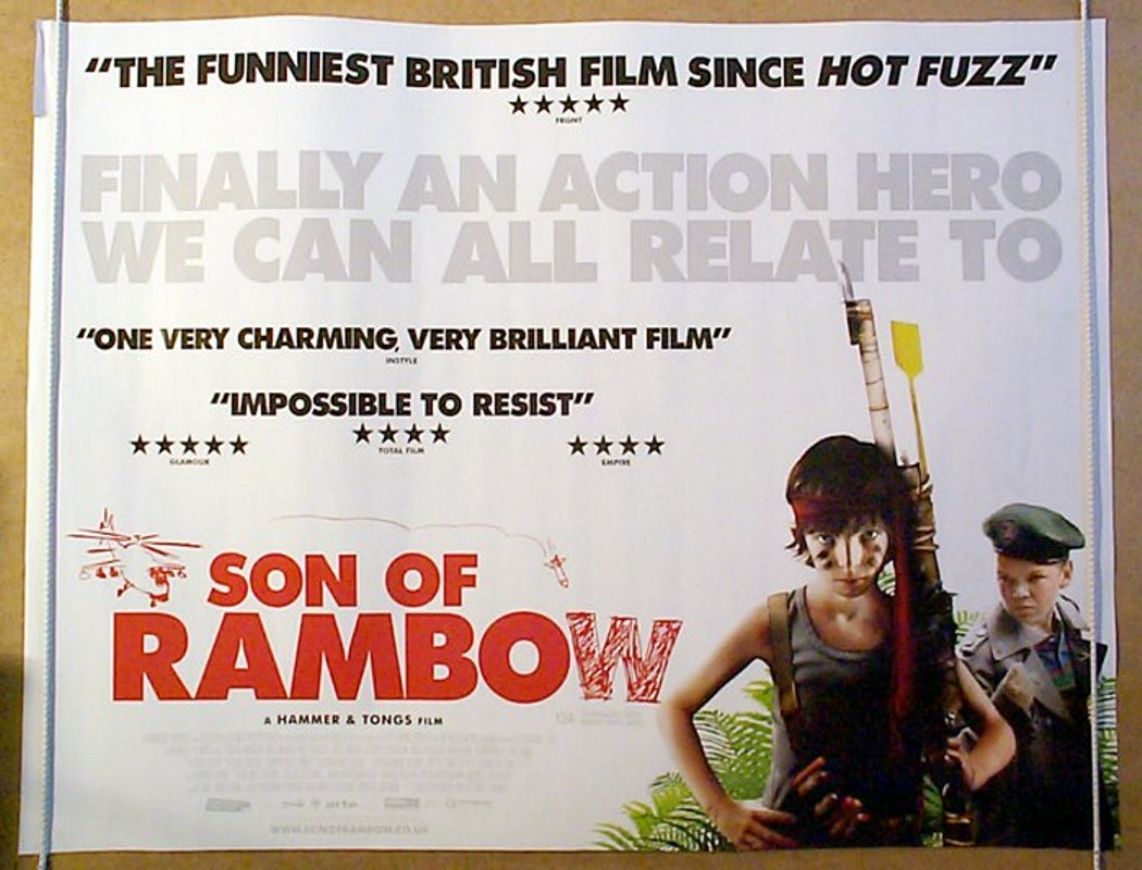 Son Of Rambow  Original Quad Movie Poster  