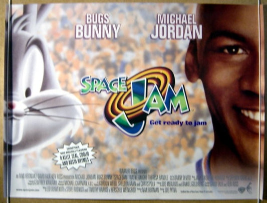 Space Jam  Original Quad Movie Poster  