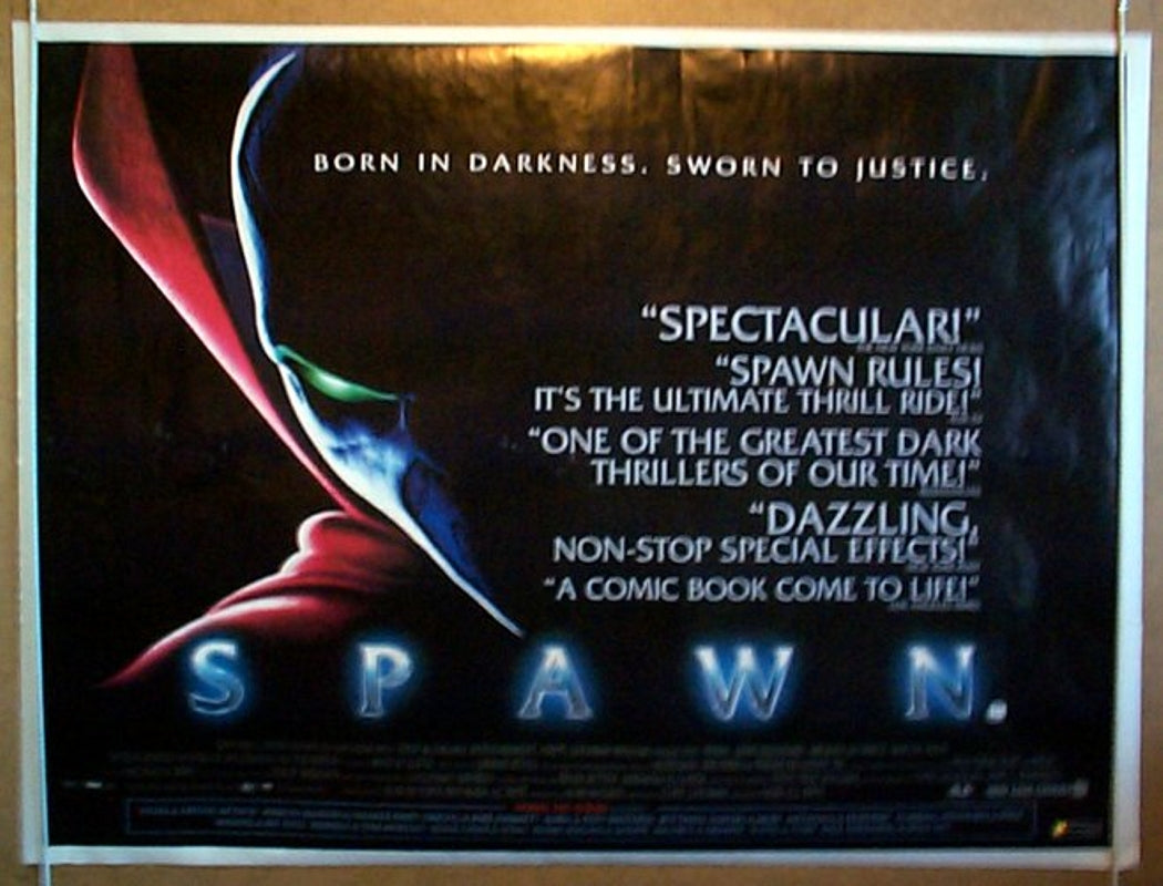 Spawn  Original Quad Movie Poster  