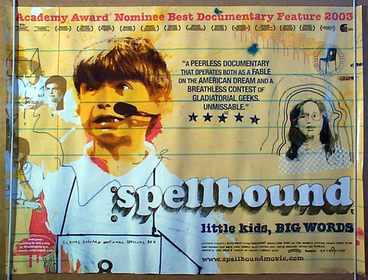 Spellbound  Original Quad Movie Poster  