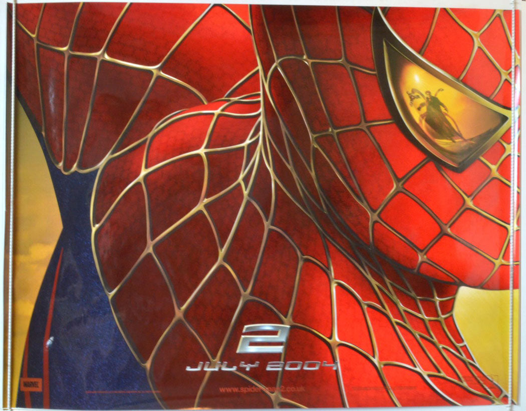 Spider-Man 2  (Teaser Version)  Original British Quad Poster - Movie Poster 