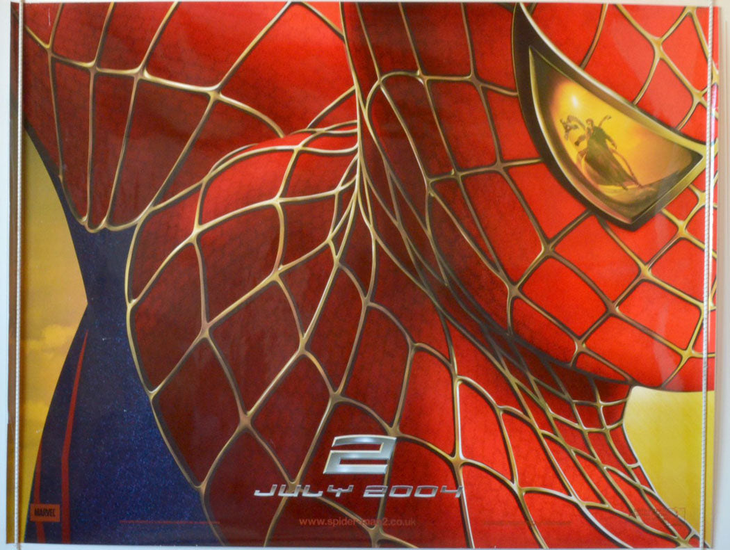 Spider-Man 2 (Teaser)  Original British Quad Poster - Movie Poster