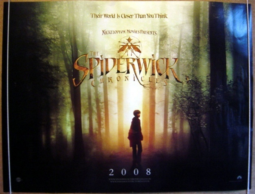 The Spiderwick Chronicles  Original Quad Movie Poster  