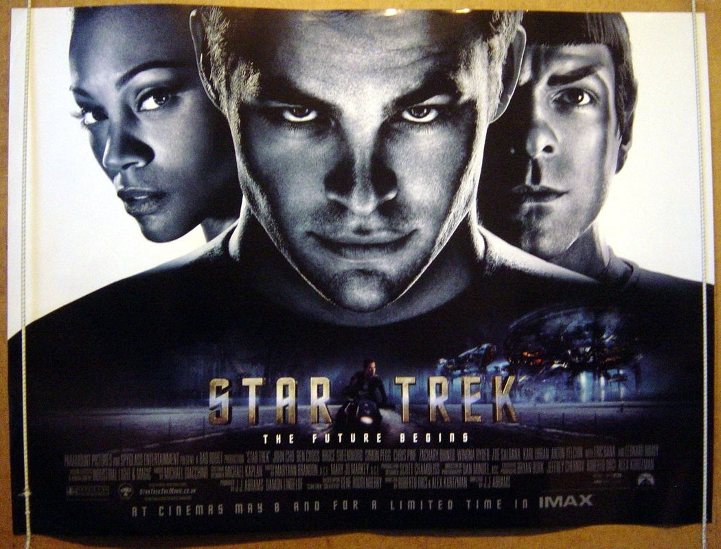 Star Trek  Original Quad Movie Poster  