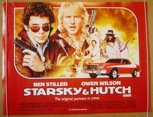 Starsky And Hutch  Original Quad Movie Poster  