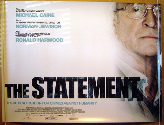 The Statement  Original Quad Movie Poster  