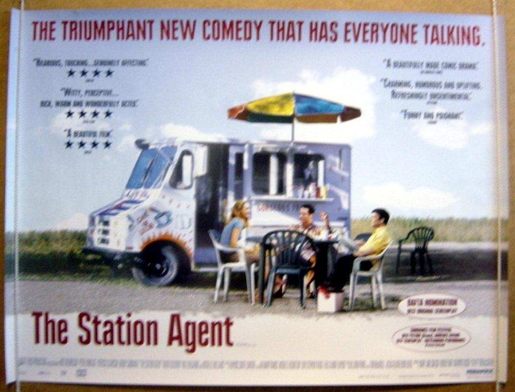 The Station Agent  Original Quad Movie Poster  