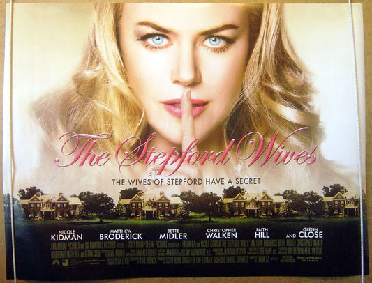 The Stepford Wives  Original Quad Movie Poster  