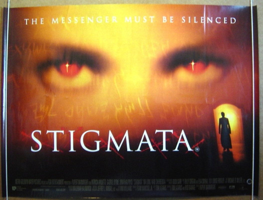 Stigmata  Original Quad Movie Poster  