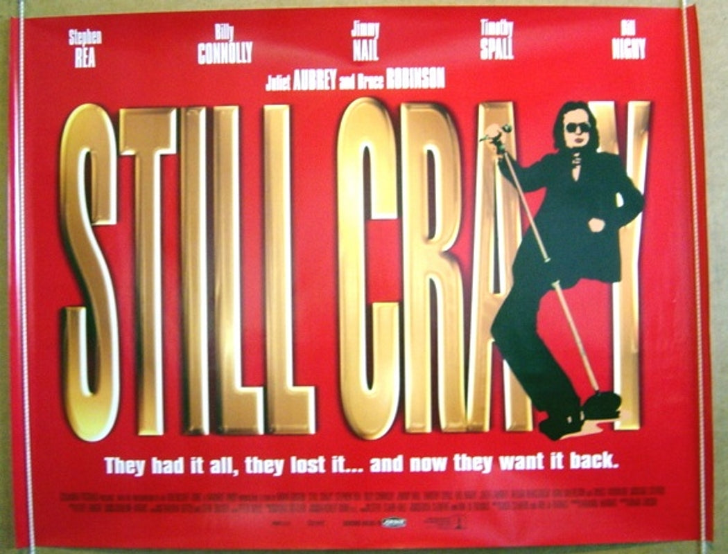 Still Crazy  Original Quad Movie Poster  