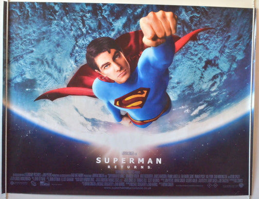 Superman Returns   Original British Quad Poster - Movie Poster