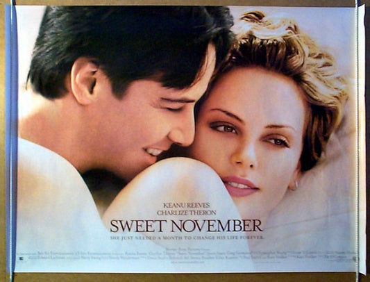 Sweet November  Original Quad Movie Poster  