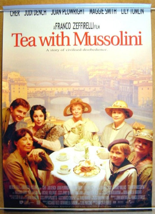 Tea With Mussolini  One Sheet Movie Poster