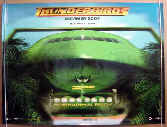 Thunderbirds  (Teaser)  Original Quad Movie Poster  