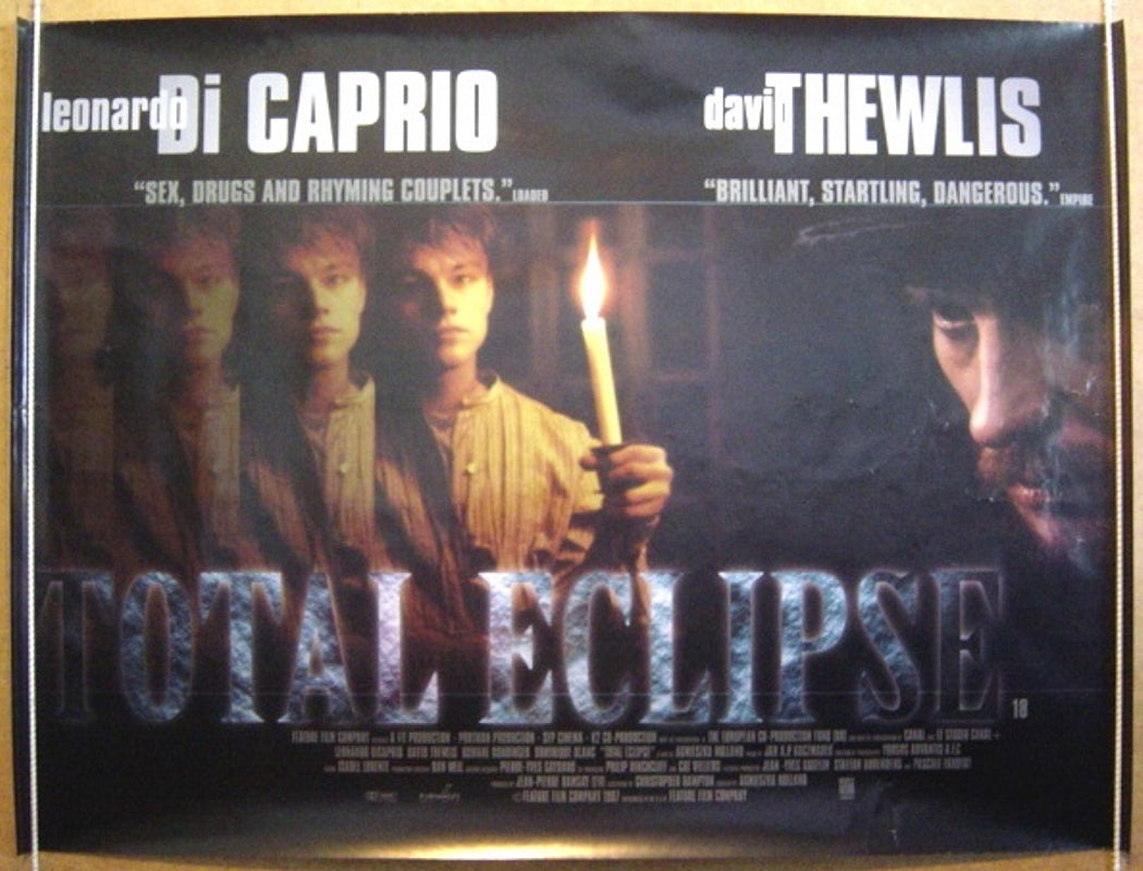 Total Eclipse  Original Quad Movie Poster  