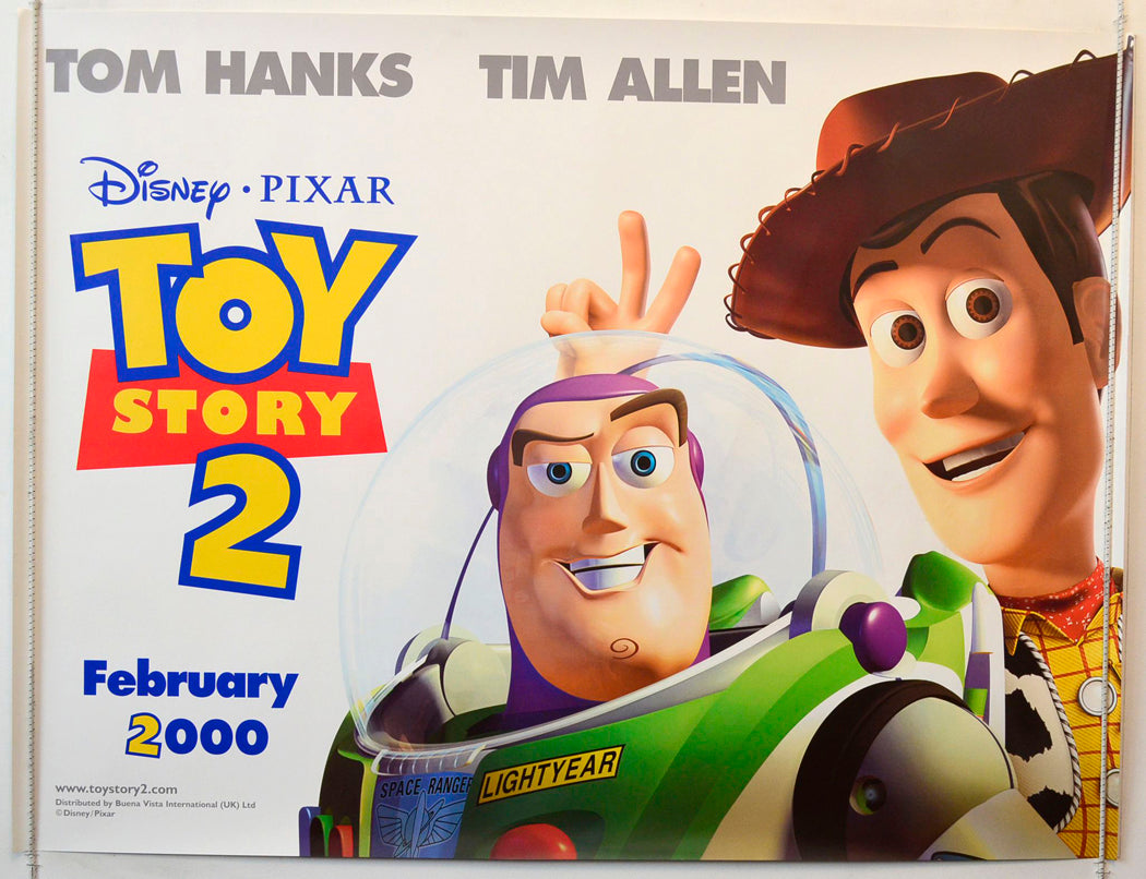 Toy Story 2  (Teaser / Advance Version)   Original British Quad Poster - Movie Poster