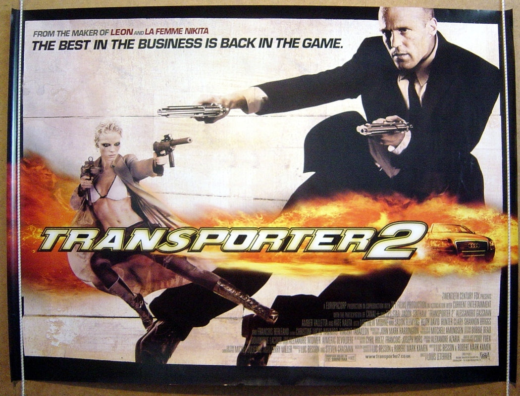 Transporter 2  Original Quad Movie Poster  